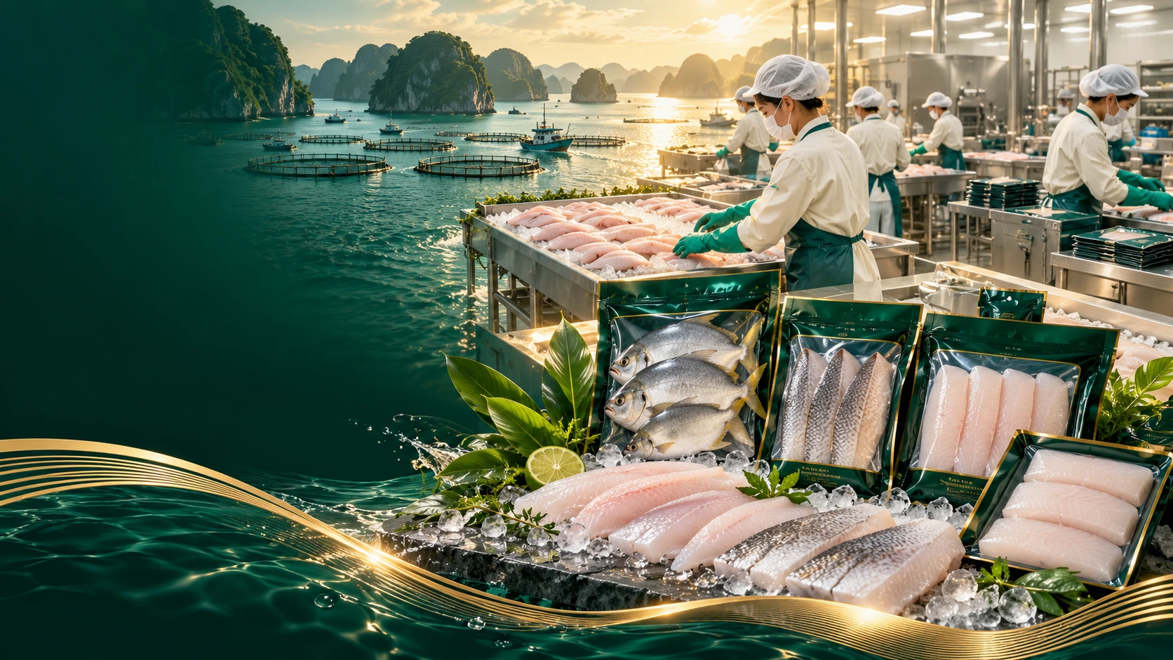 Chế biến & đóng gói theo yêu cầu.